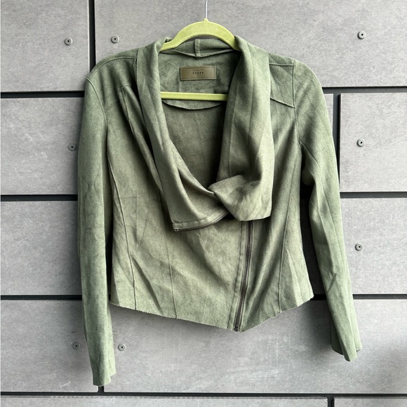 BlankNYC faux suede drape jacket - Picture 3 of 5